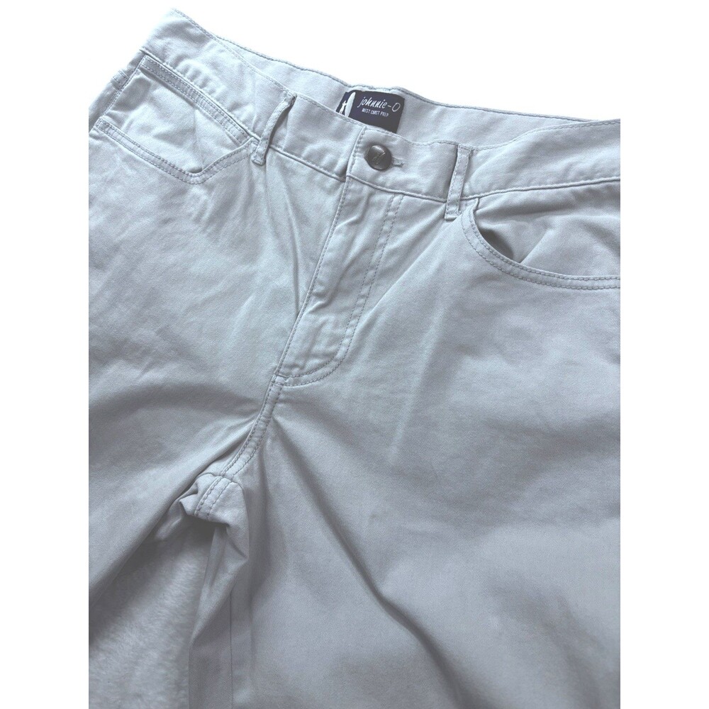 Johnnie-O Cross Country PREP-FORMANCE Golf Pants Men 34x33.5 Iron Gray JMPA 1010